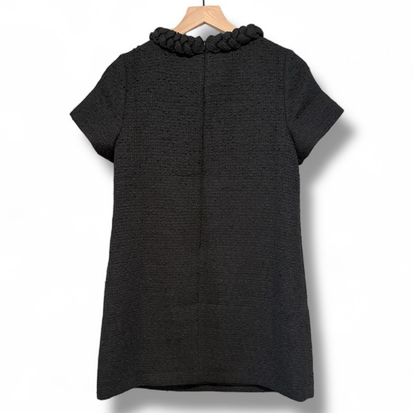 Tuckernuck Jackie Black Tweed Gold Button Dress Size Xs - Picture 9 of 15